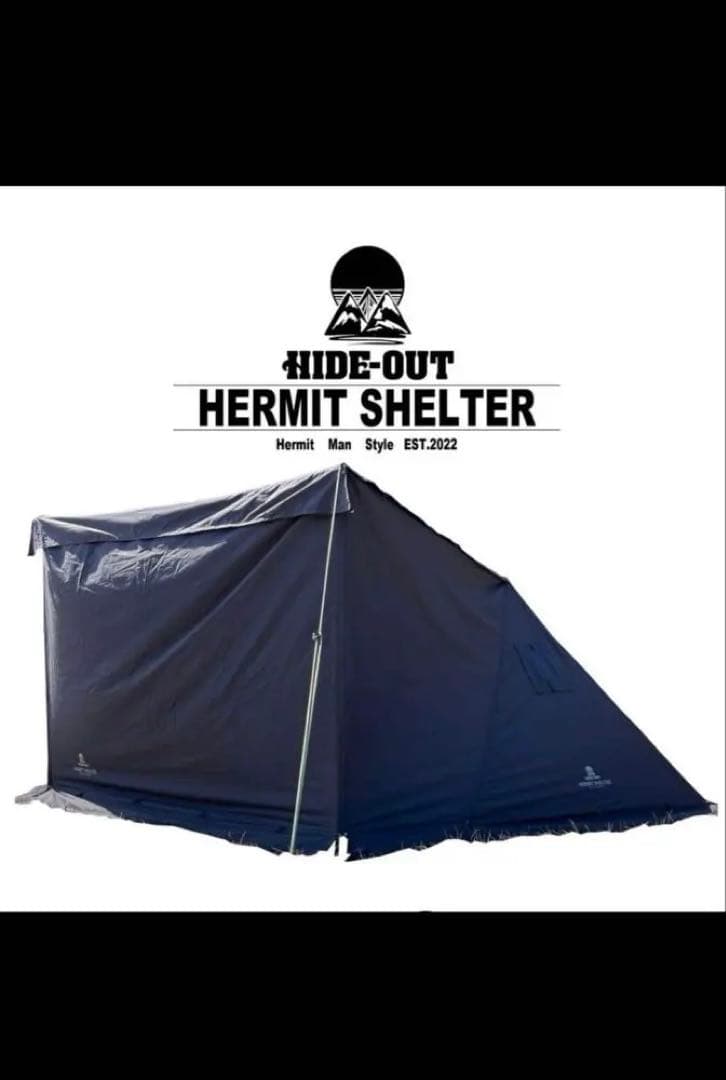 HERMIT SHELTER ハーミットシェルター　ブラック