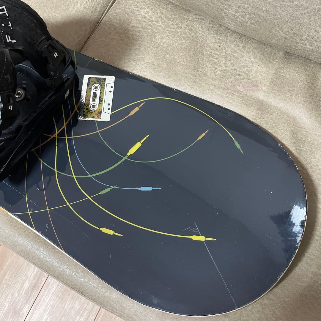SALOMON DRIFT 148 × FLOW FIVE L リアエントリー