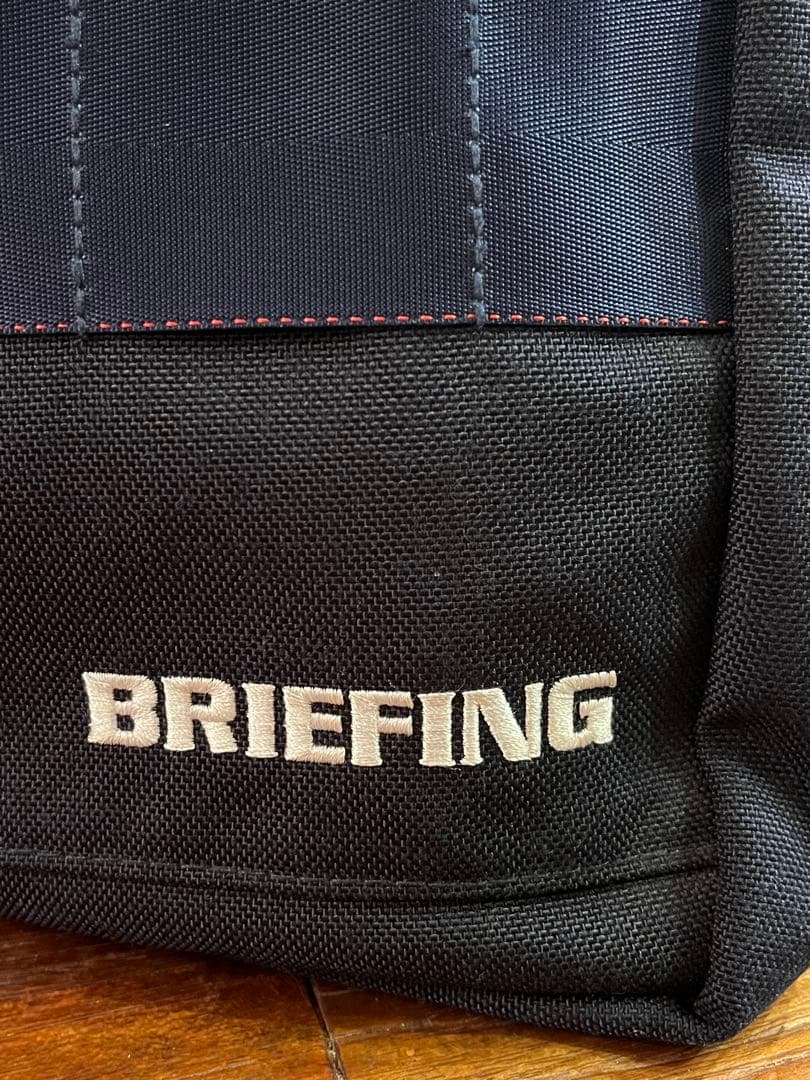 BRIEFING トートバッグ ネイビー/ブラック　ブリーフィング　ミニトート