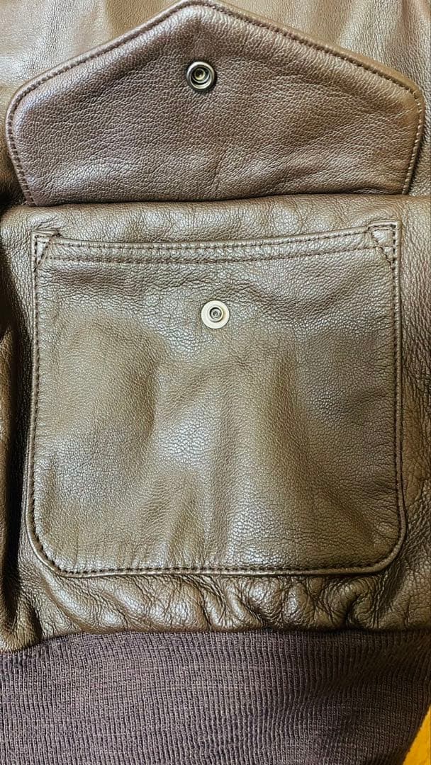 SADDLERY A-2 レザーフライトジャケット 36R ヴィンテージ