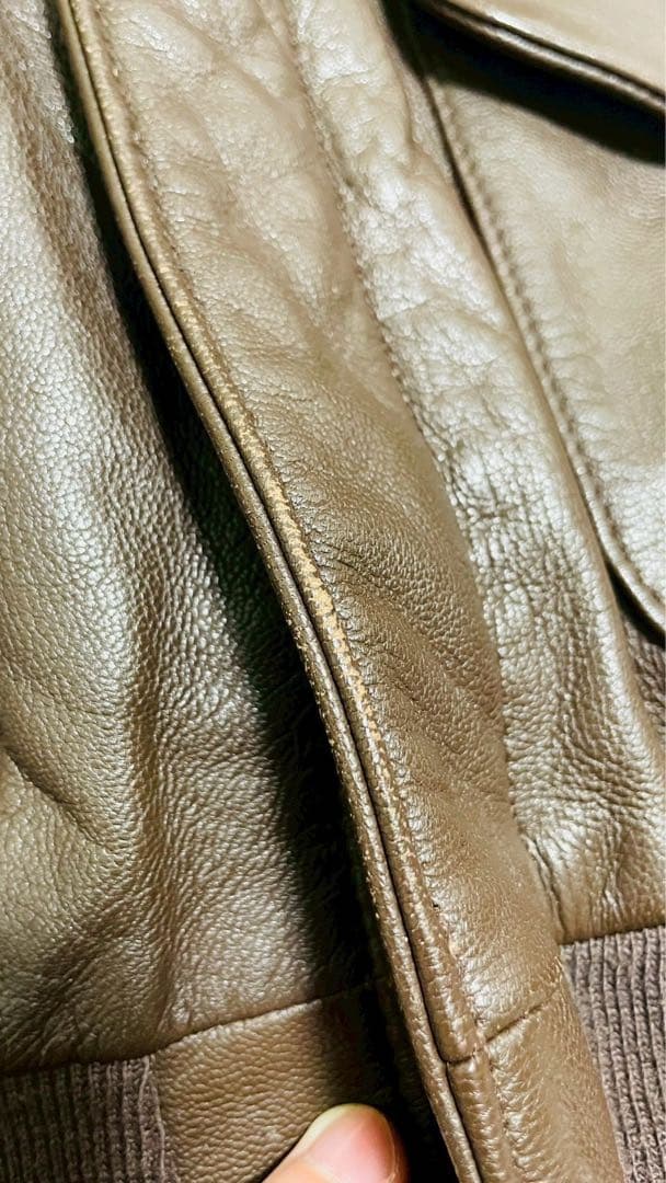 SADDLERY A-2 レザーフライトジャケット 36R ヴィンテージ