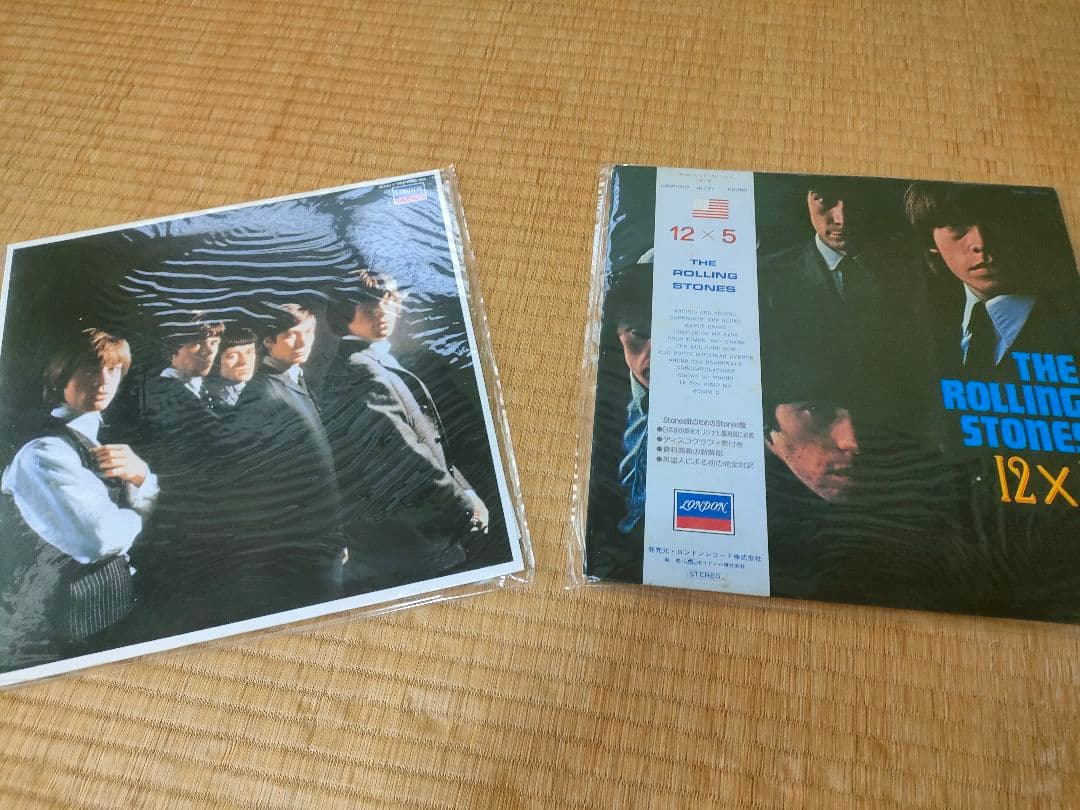 【LP】The Rolling Stones 12 X 5 1st山羊三枚セット