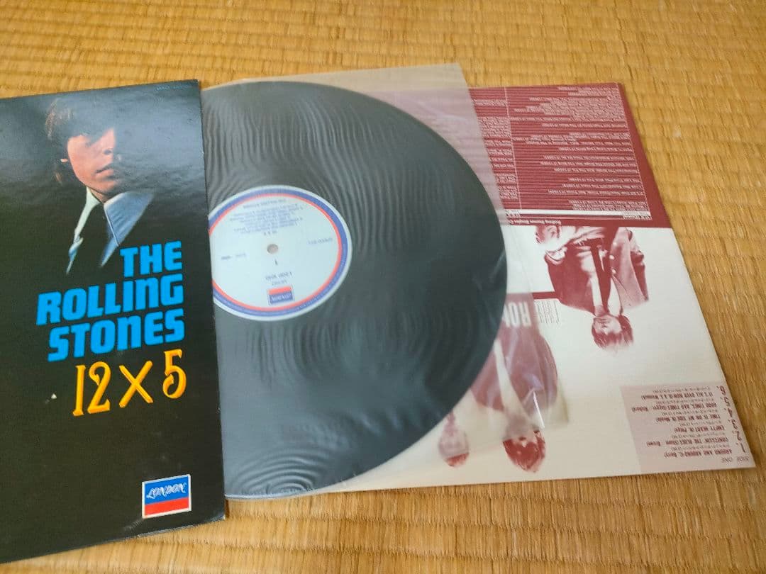 【LP】The Rolling Stones 12 X 5 1st山羊三枚セット