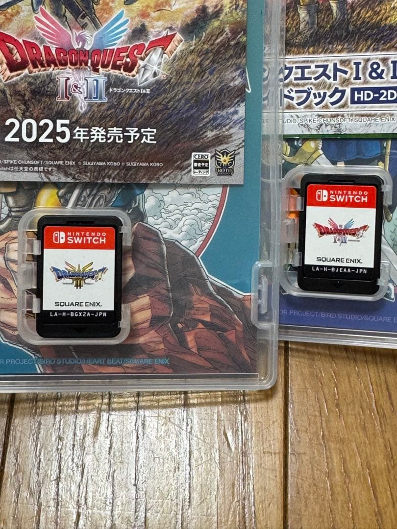 【大幅値下】ドラゴンクエスト1&2、ドラゴンクエスト3。スイッチ限定版