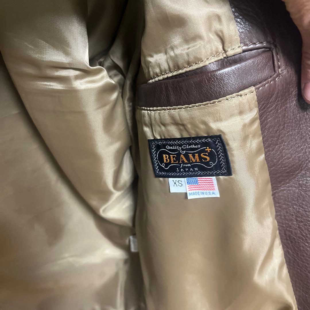 BEAMS PLUS / TETSU レザーライダース