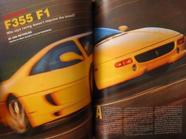 洋書 Road & Track Ferrari F355-360-F430