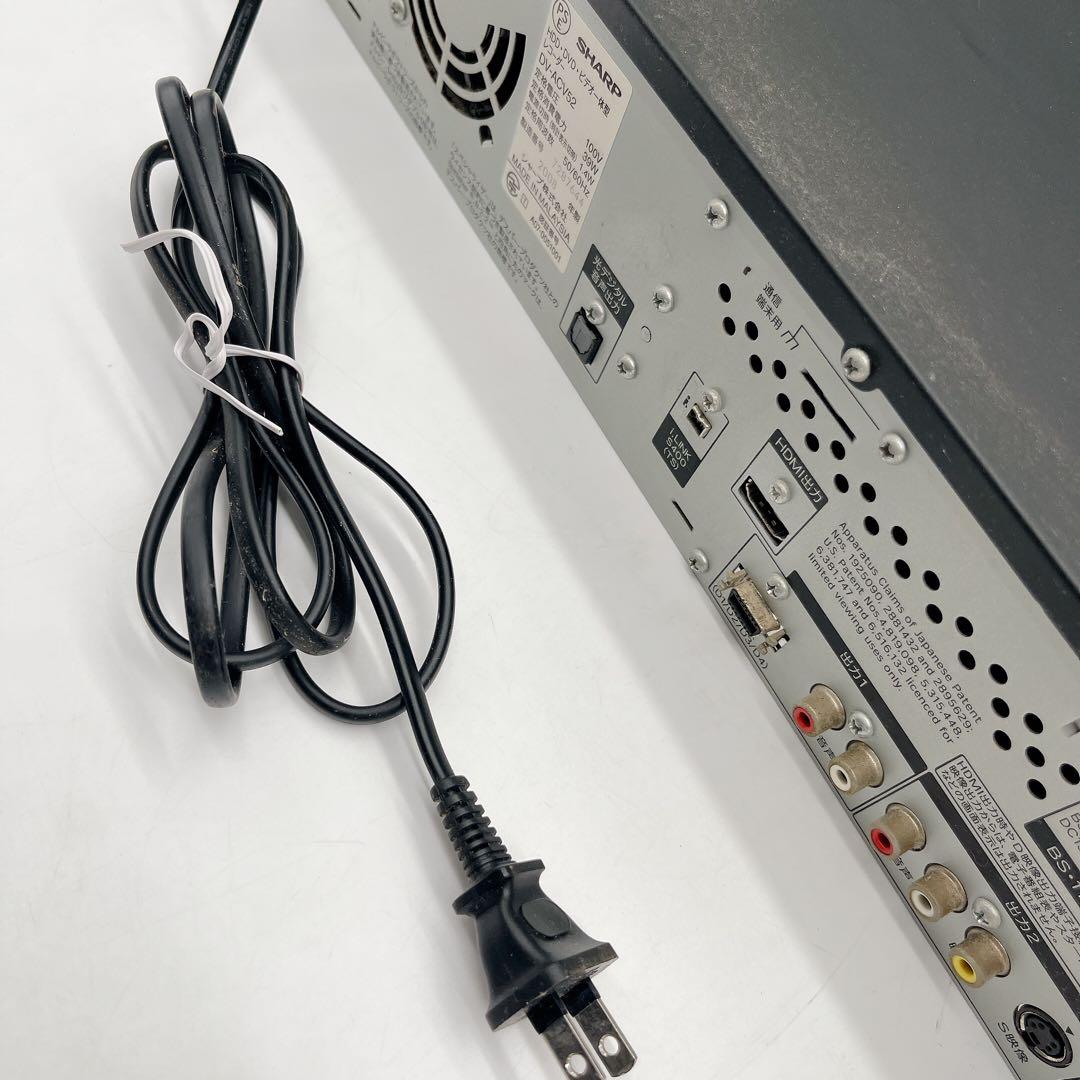 SHARPシャープ DVDプレイヤー VHSビデオ アクオスハイビジョン