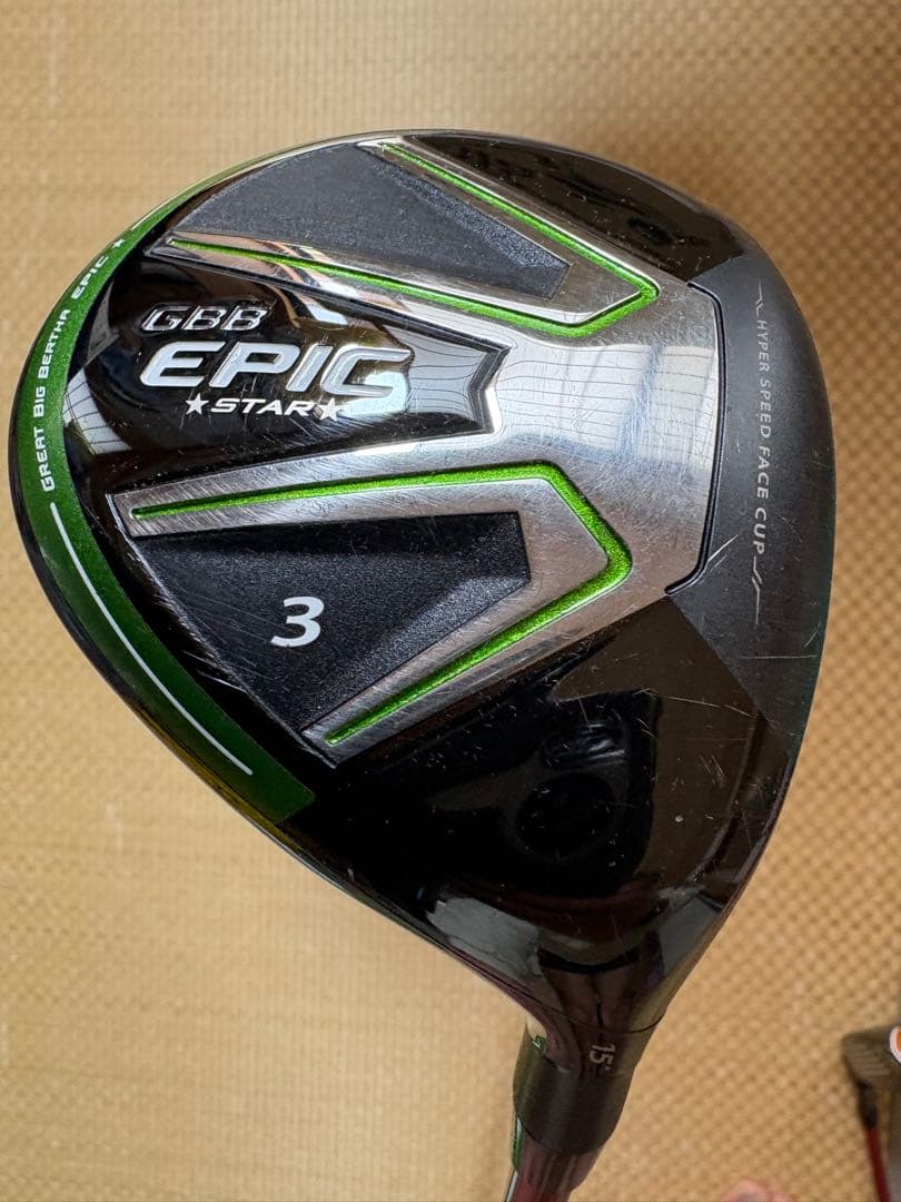 Callaway GBB EPIC STAR 3番フェアウェイウッド