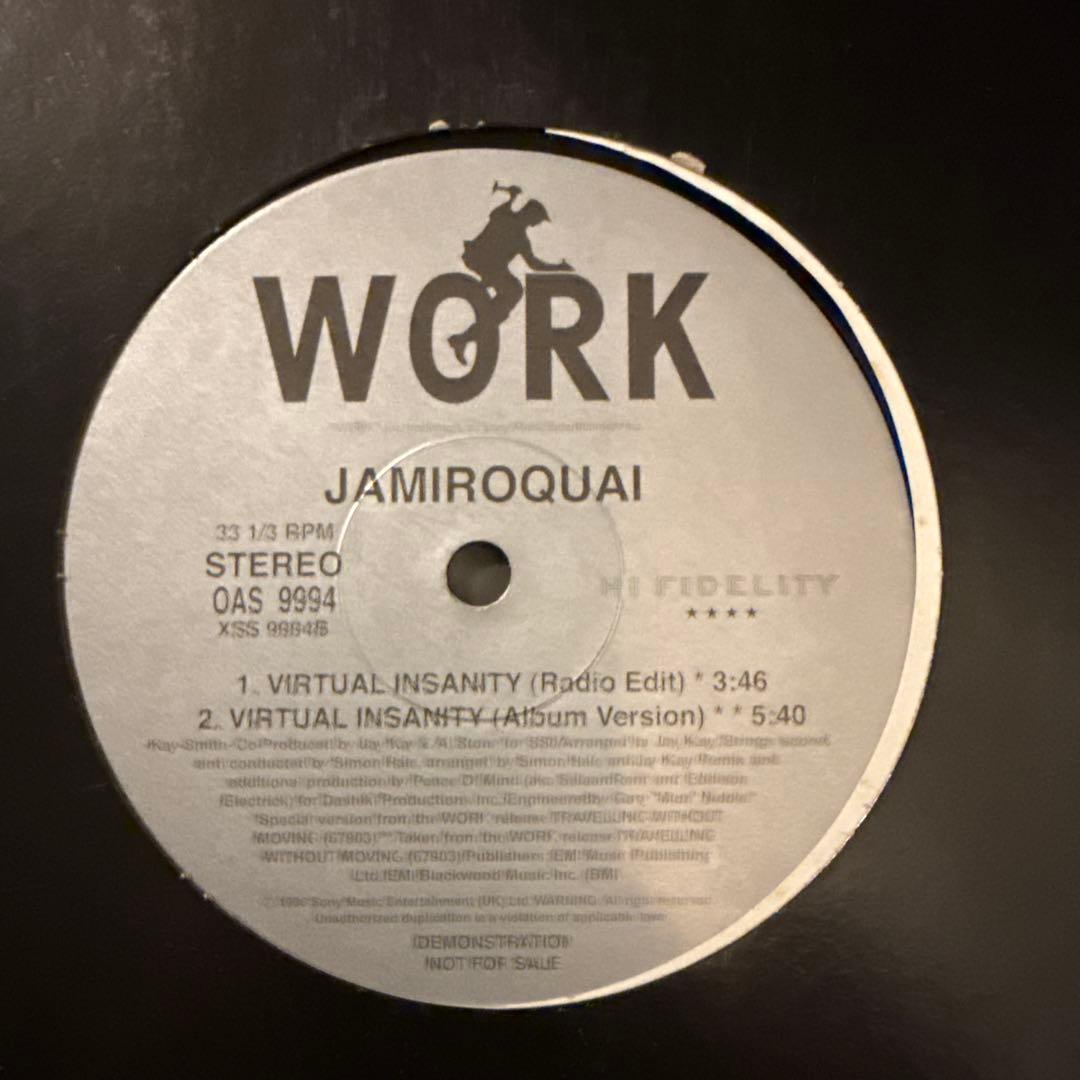 JAMIROQUAI VIRTUAL INSANITY レコード