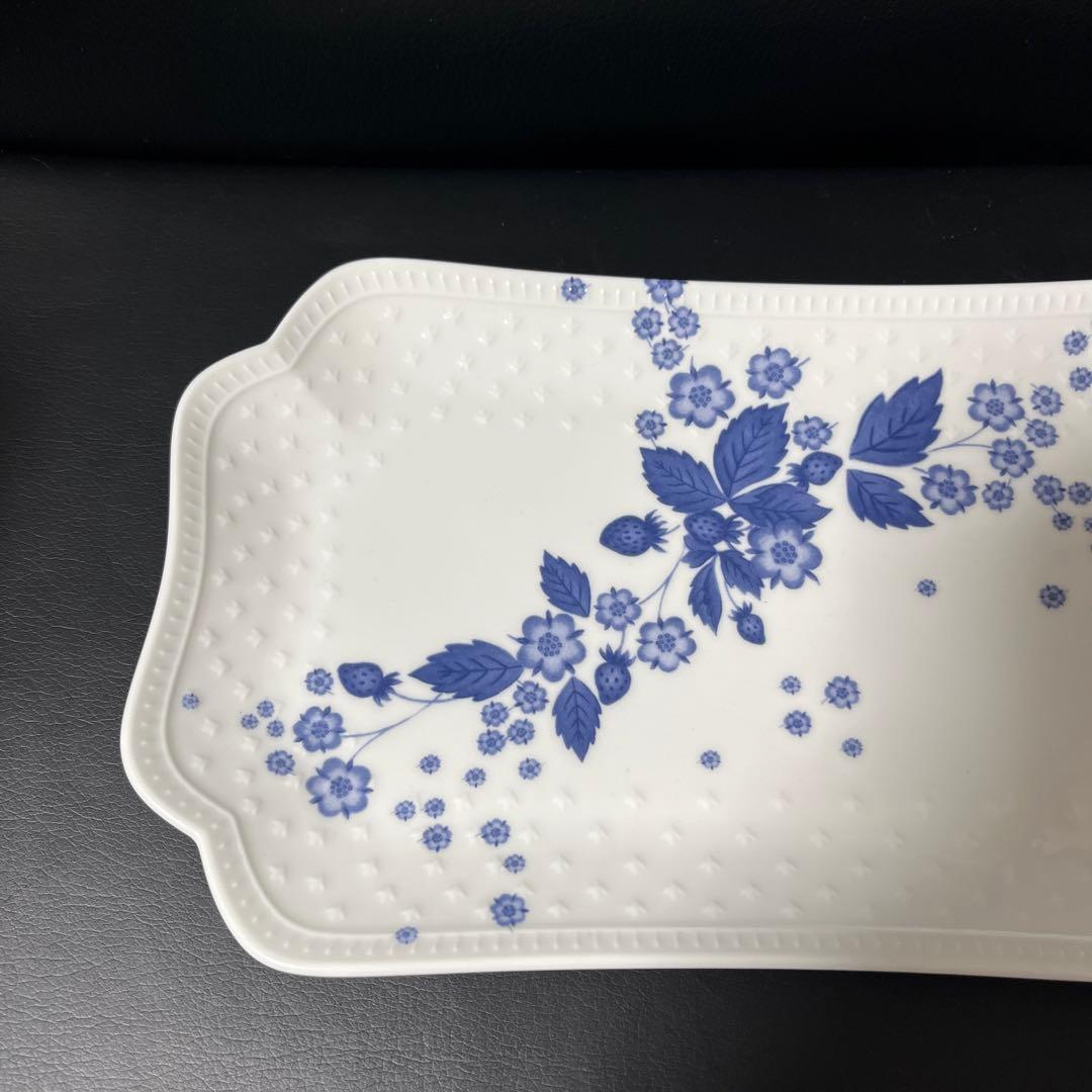 ［新品］ストロベリーブルームインディゴ　フィッシュディッシュ3枚