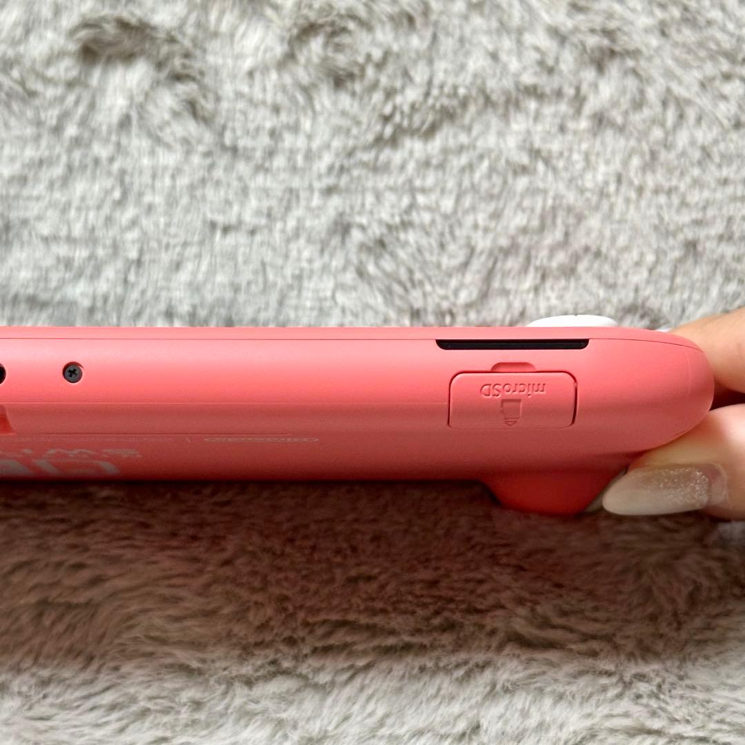 【美品】Switch Lite コーラルピンク スイッチライト おまけケース付