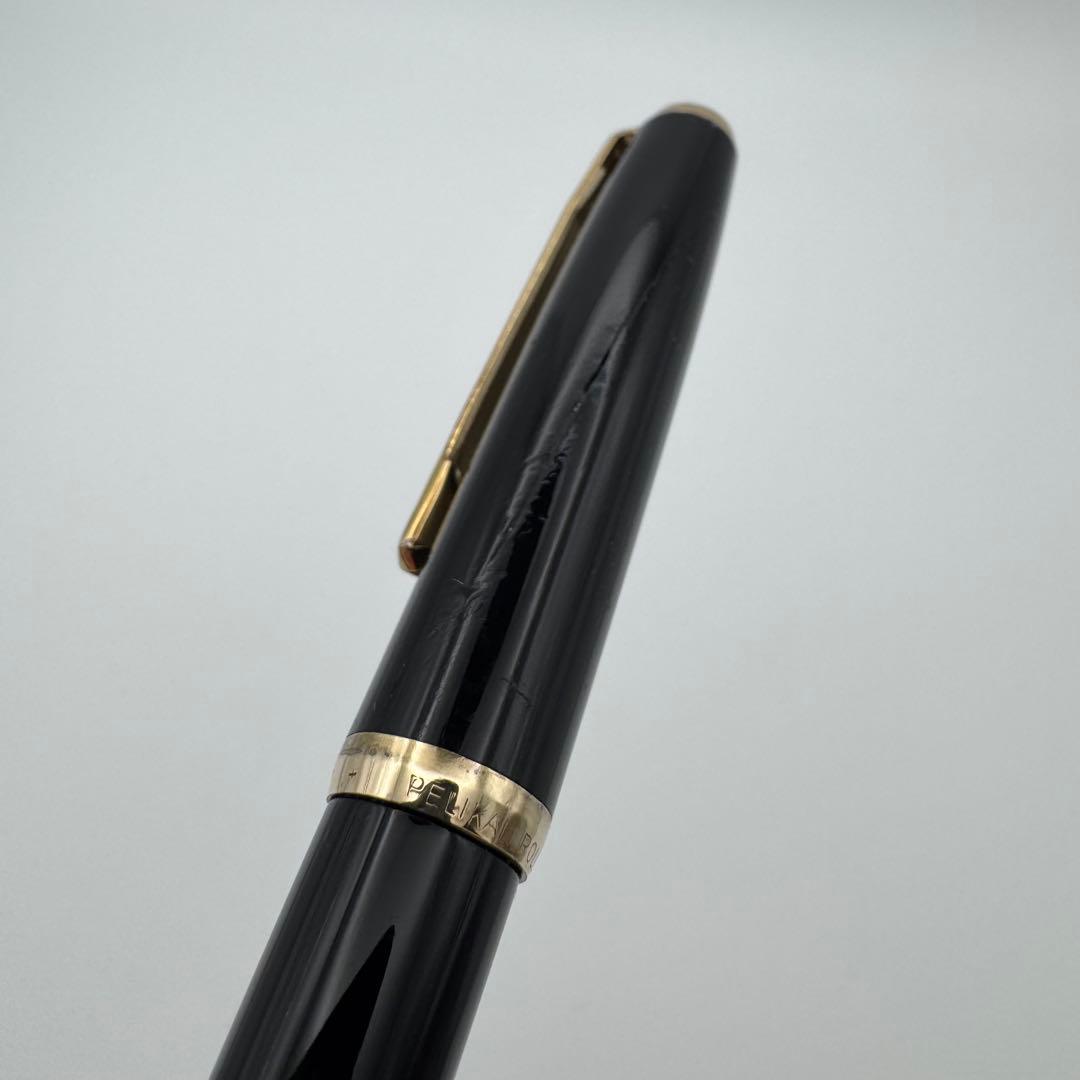 訳あり ペリカン 万年筆 18C-750 金張ドイツ製 18K ゴールド希少品