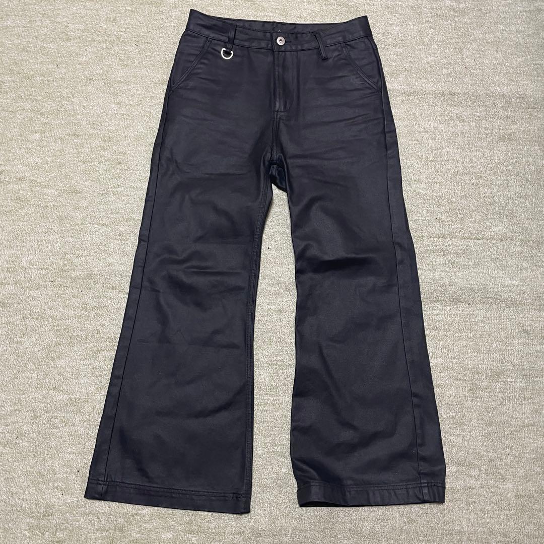パンツ Asapmode Stacked Oil Coating Pants M