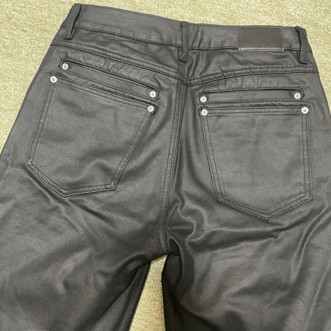 パンツ Asapmode Stacked Oil Coating Pants M