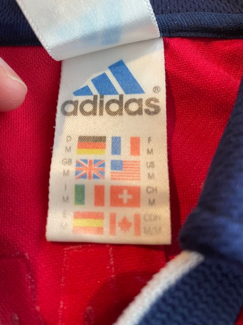 adidas FC Bayern München シャツ レッド/ネイビー