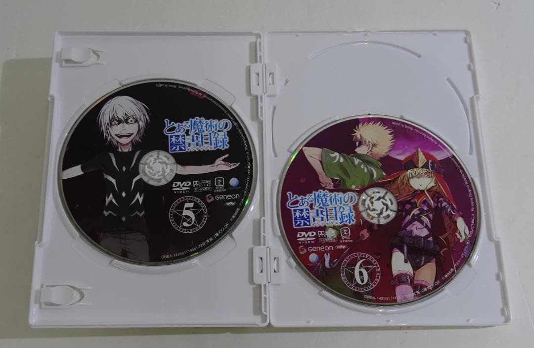 とある魔術の禁書目録＜特装版DVD-SET１＆2＞ 　05250321H03S