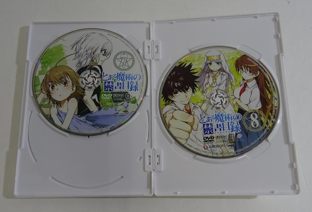 とある魔術の禁書目録＜特装版DVD-SET１＆2＞ 　05250321H03S