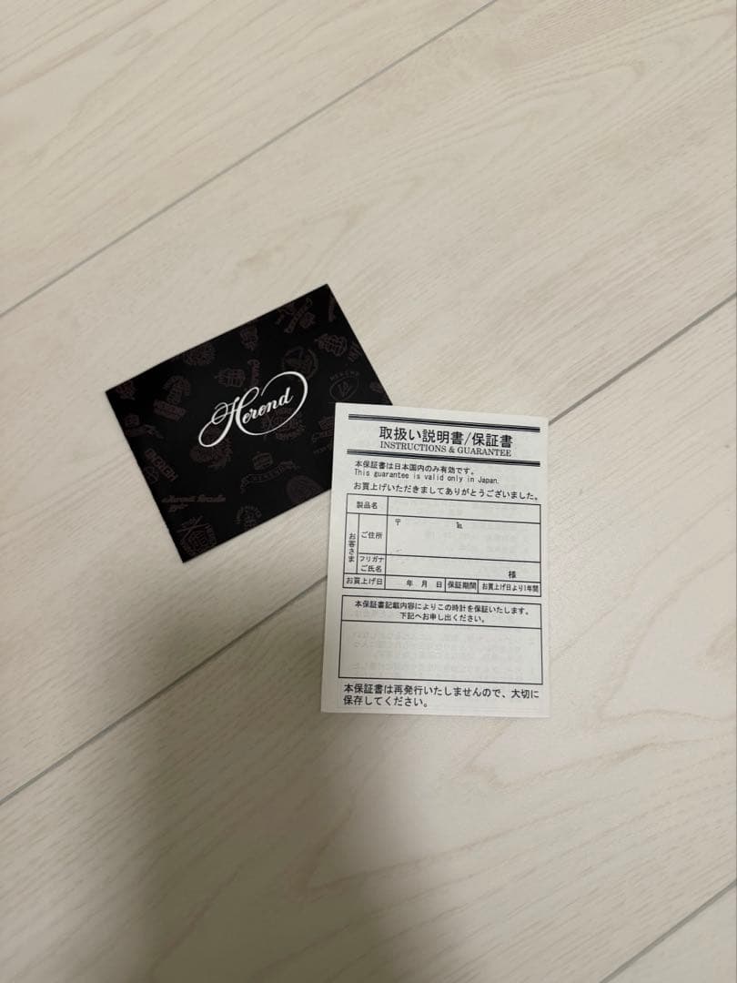 【美品】ヘレンド　ウィーンの薔薇　置き時計