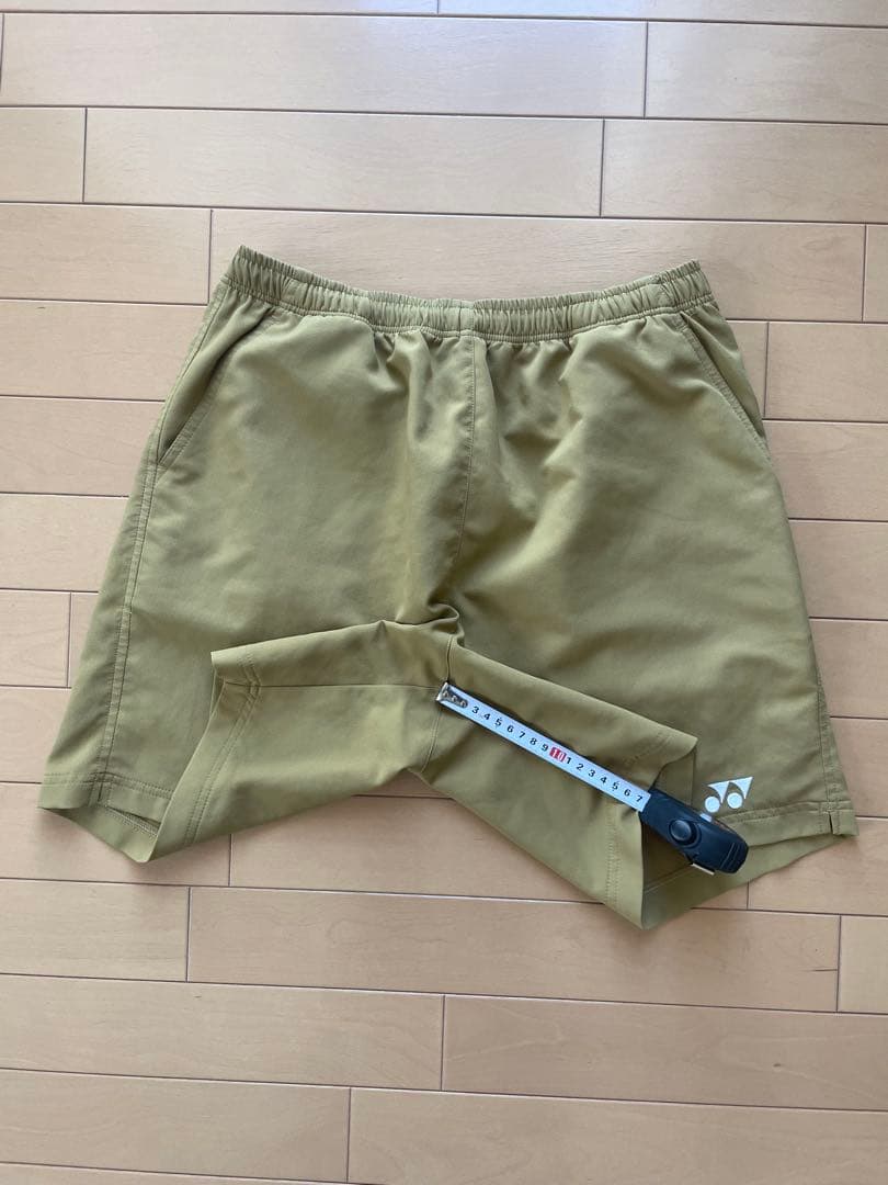 YONEXヨネックス　ハーフパンツ　Mサイズ　キャメルゴールド　金