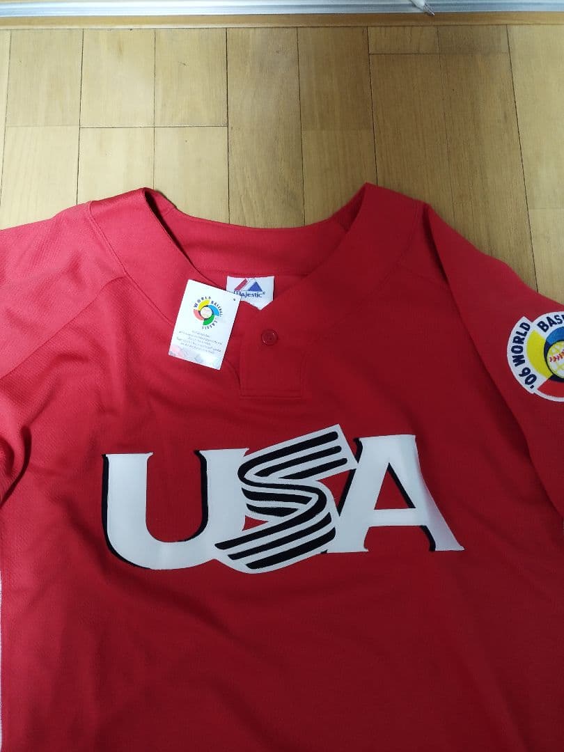 USA wbc ワールドベースボールクラシック ユニフォーム パッチ、星条旗付