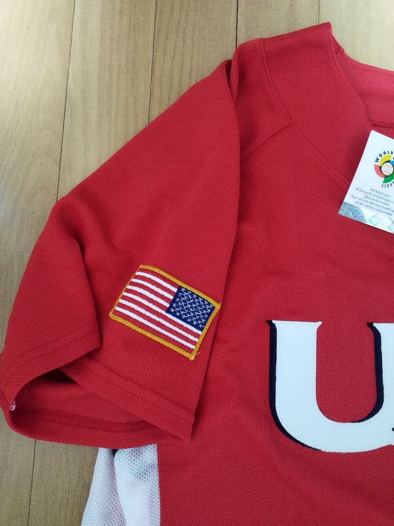 USA wbc ワールドベースボールクラシック ユニフォーム パッチ、星条旗付