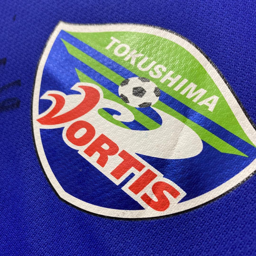 【未使用タグ付き】徳島ヴォルティス　ユニフォーム Mサイズ　MIZUNO　サイン