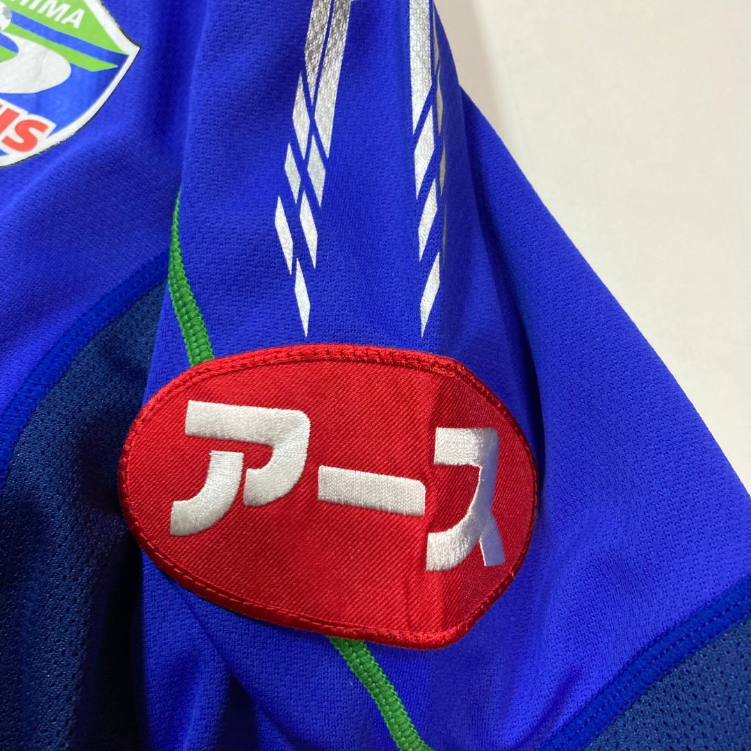 【未使用タグ付き】徳島ヴォルティス　ユニフォーム Mサイズ　MIZUNO　サイン