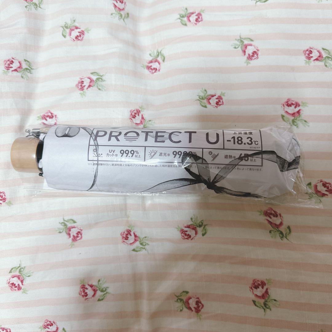 【新品未使用】SNIDEL×PROTECT U♡コラボレーション日傘 リボン柄
