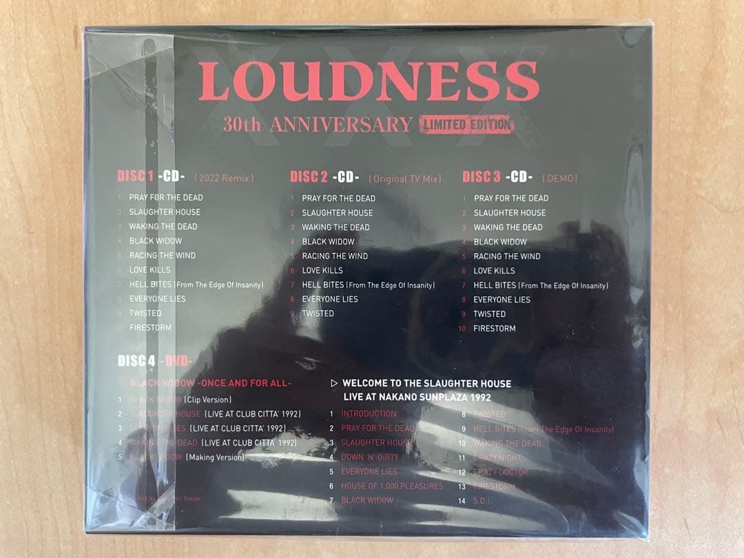 LOUDNESS 30th ANNIVERSARY 限定版