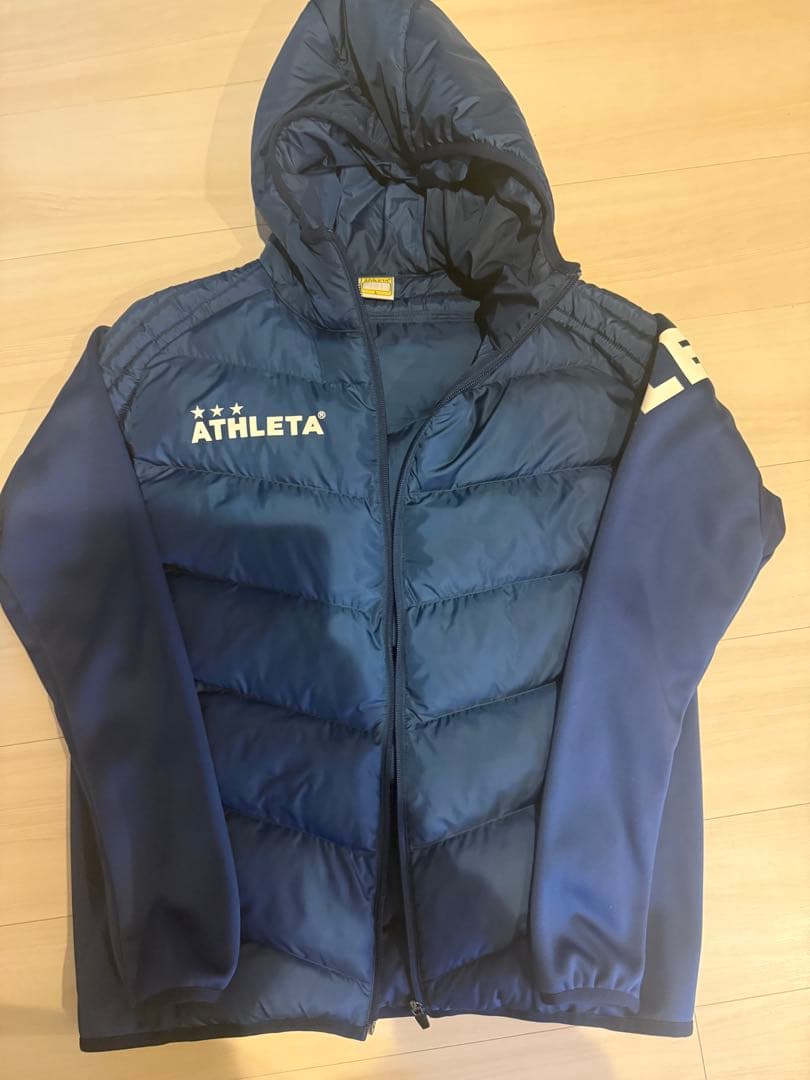 ATHLETA 中綿ウォーム 上下セット ネイビー