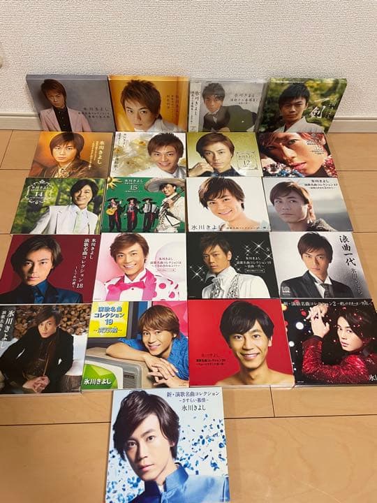 氷川きよし　DVD CD VHS 本　まとめ売り　68品＋おまけ