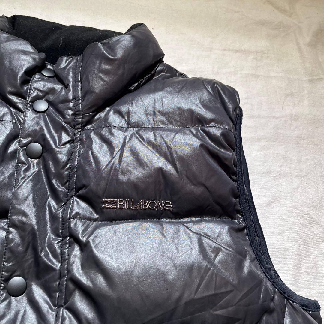 Y2K 90s billabong ビラボン　ダウンベスト　ドローコード