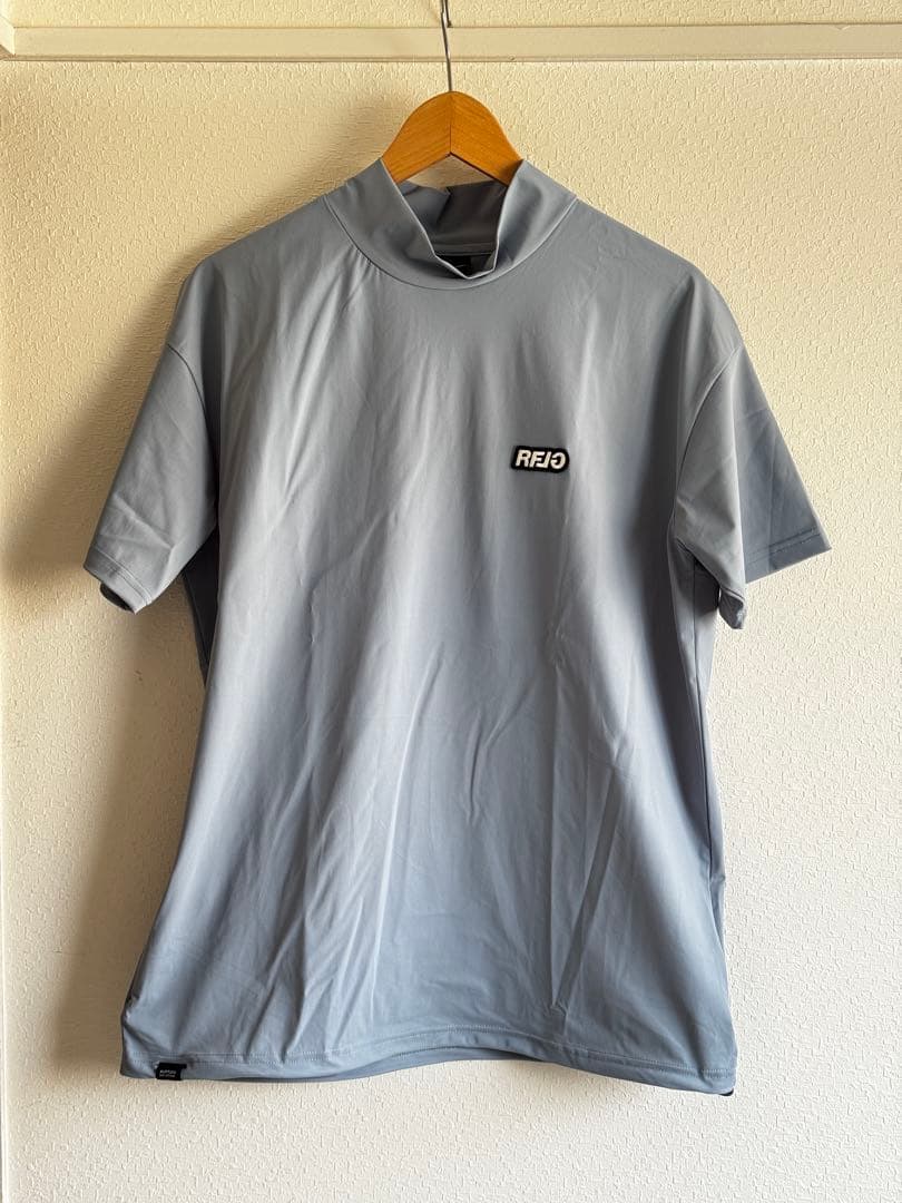 RUFFLO BLUE GRAY ゴルフシャツ M 新品未使用