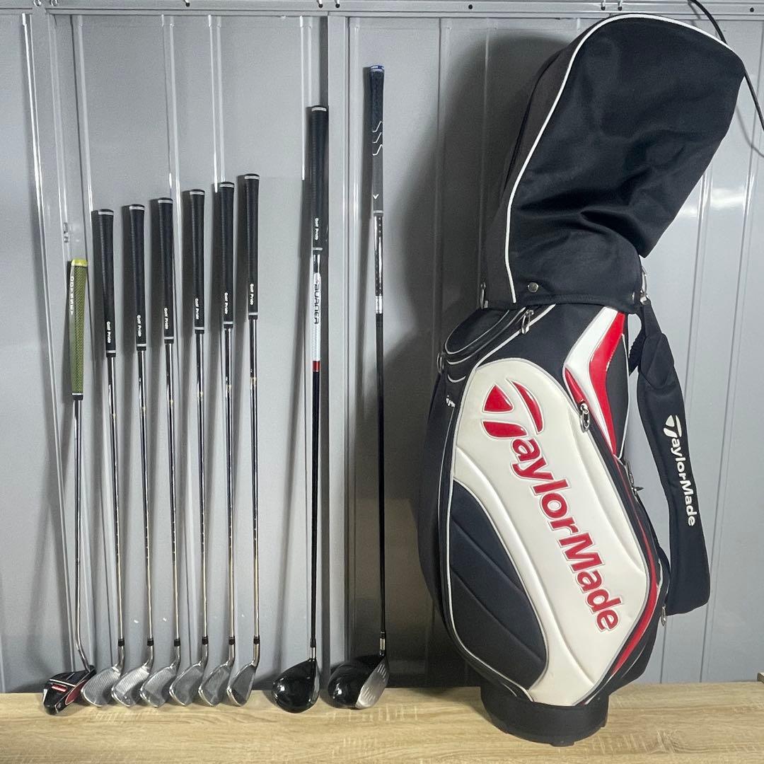 TaylorMade （テーラーメイド）メンズゴルフクラブ 9本セット
