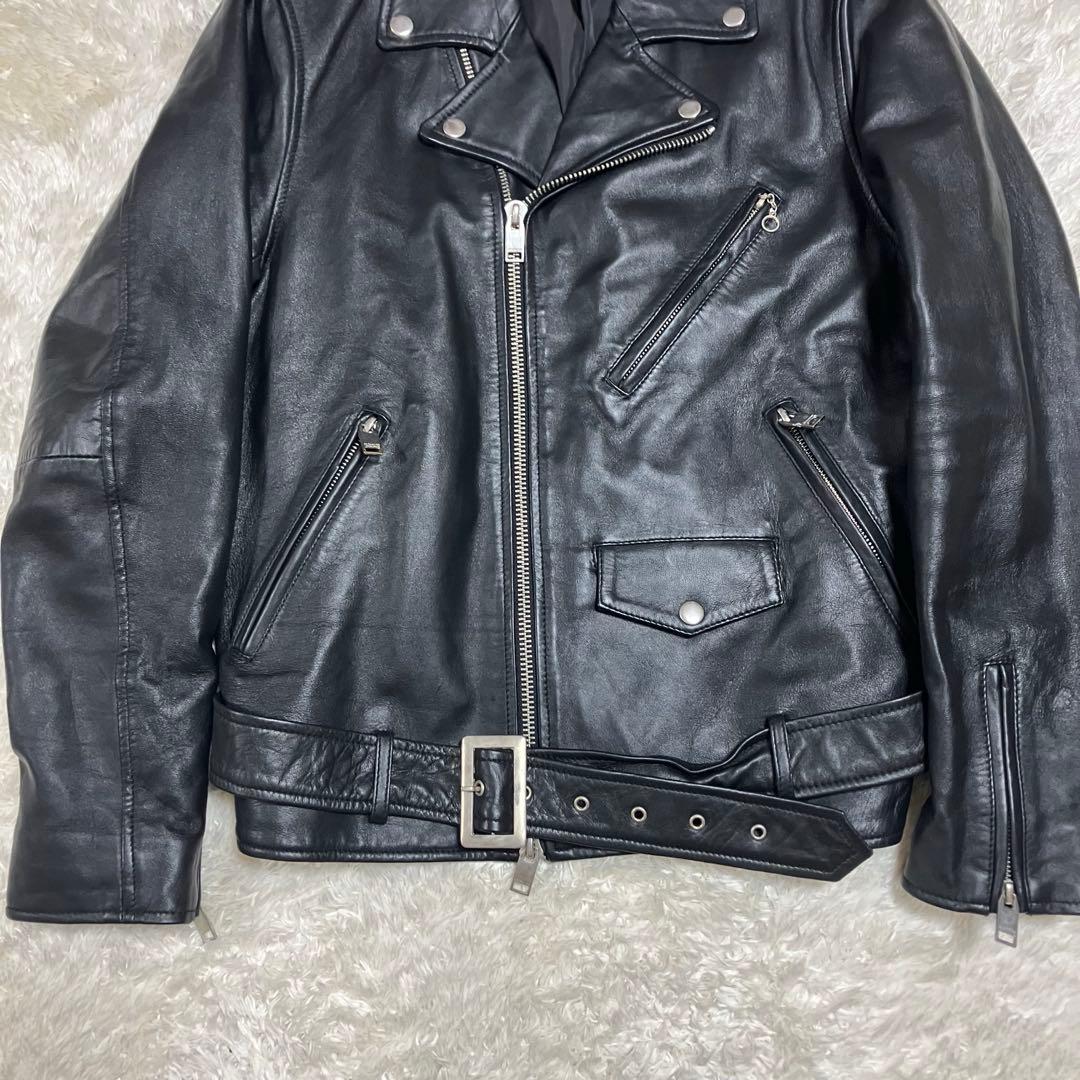 JACK ROSE 2024AW ライダースジャケット　ダブル　レザージャケット