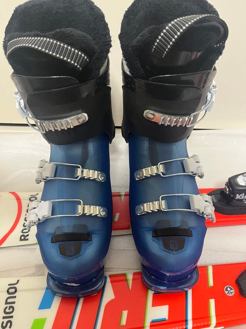 スキーセット　ROSSIGNOL(130cm) サロモン(23cm)