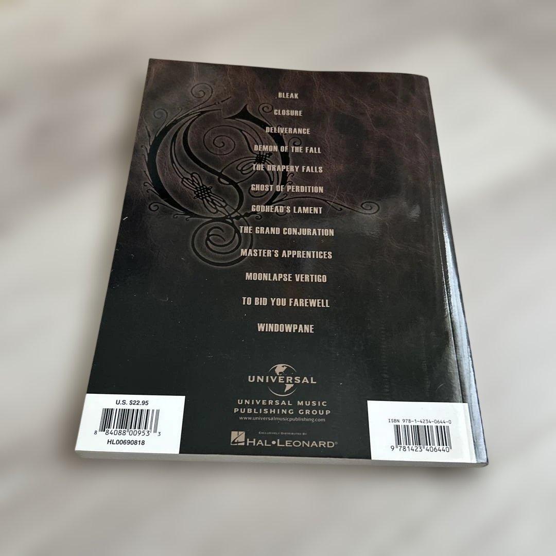 THE BEST OF OPETH スコア