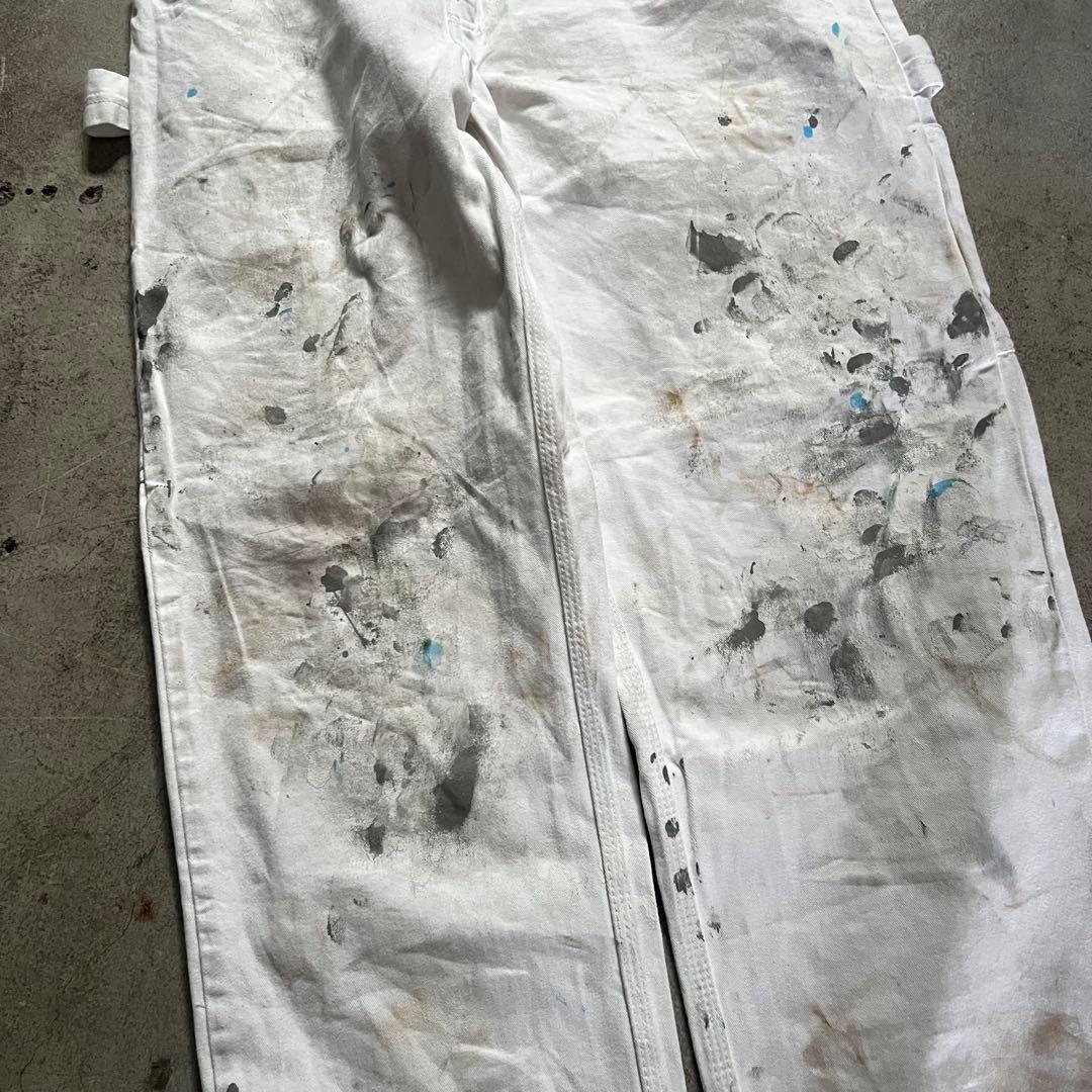 ACE DROP CLOTH ペンキ ペインターパンツ　ホワイト W33