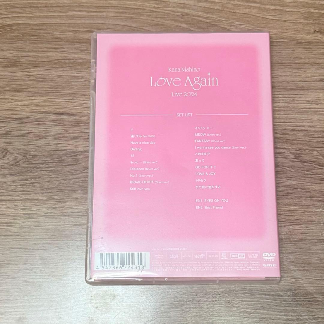 DVD / 西野カナ / Love Again Live 2024