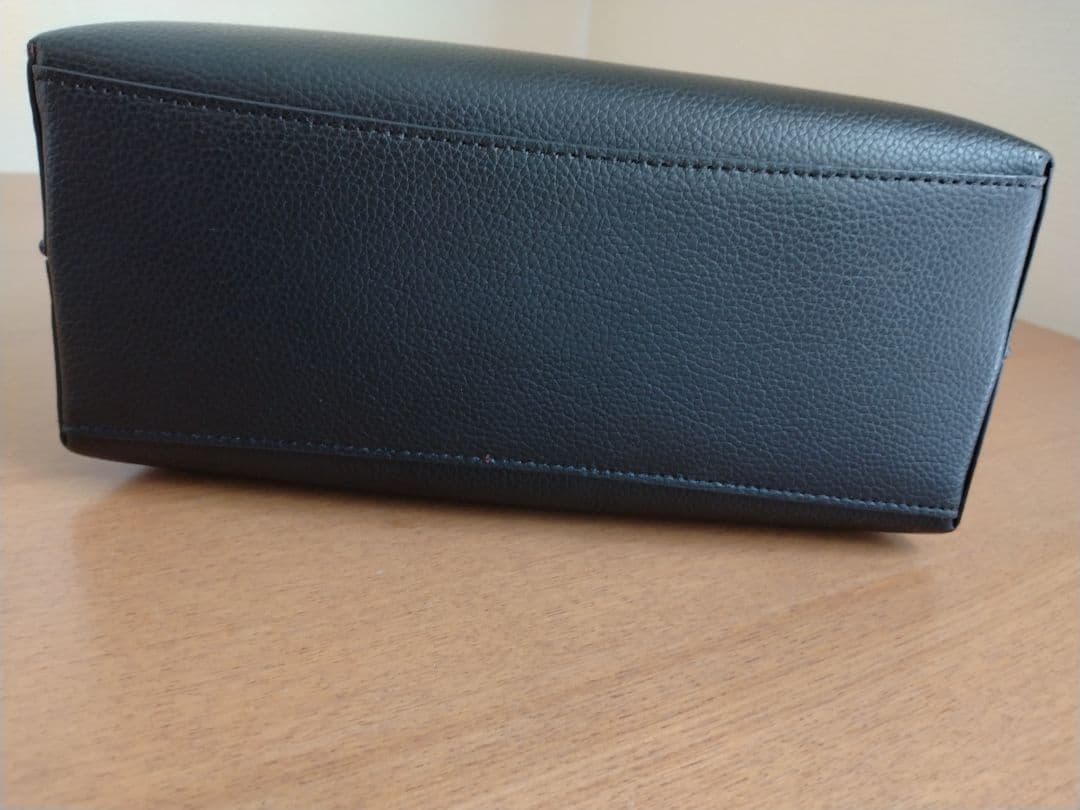COACH モーリーブラック レザートートバッグ　ショルダーバッグ