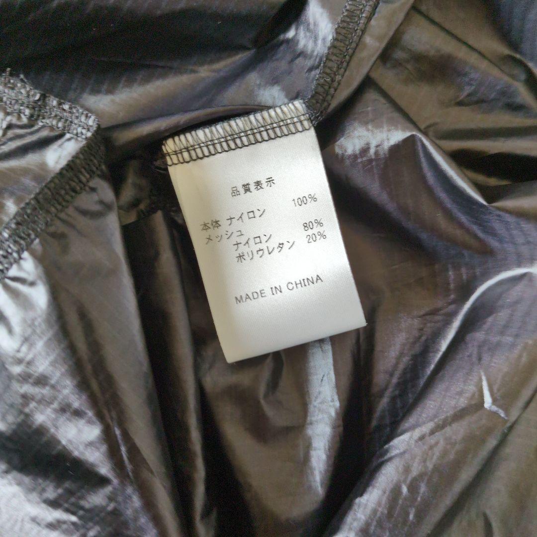 【着用1回】PEARL IZUMI ブラック ウィンドブレーカー　XLサイズ