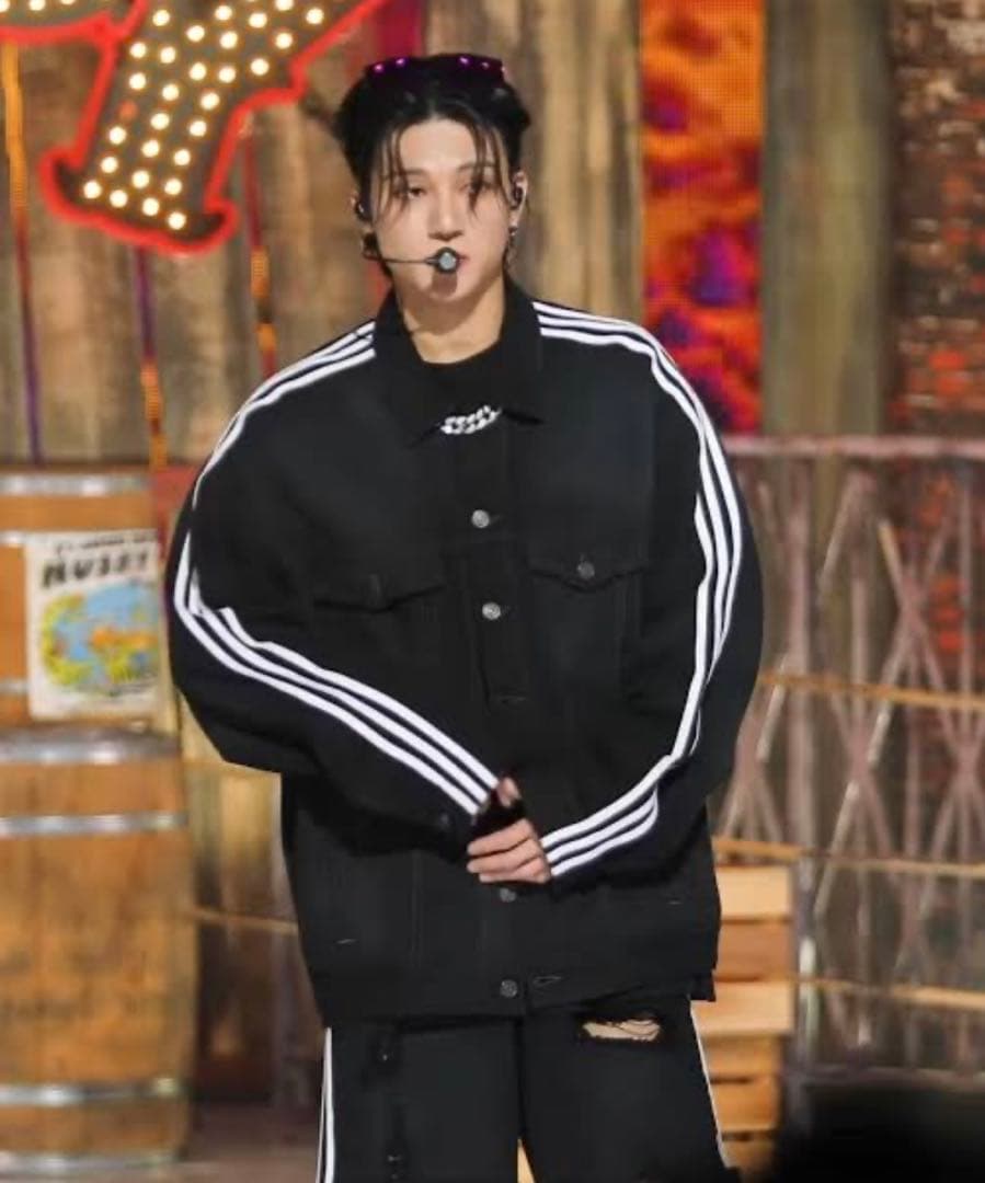 BALENCIAGA adidas 23SS デニムジャケットサイズ1