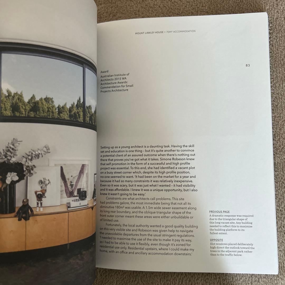 洋書 Small House Living Australia
