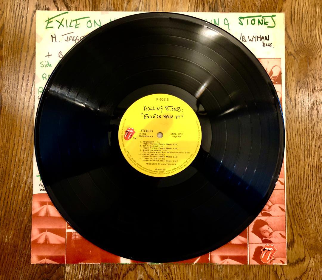 レアベロ！★Exile on Main St★日本初盤LP ローリングストーンズ