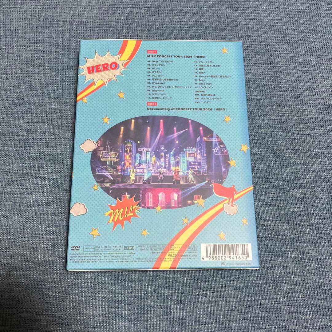 ぱ*ん様 M!LK CONCERT TOUR 2024 「HERO」 初回限定盤