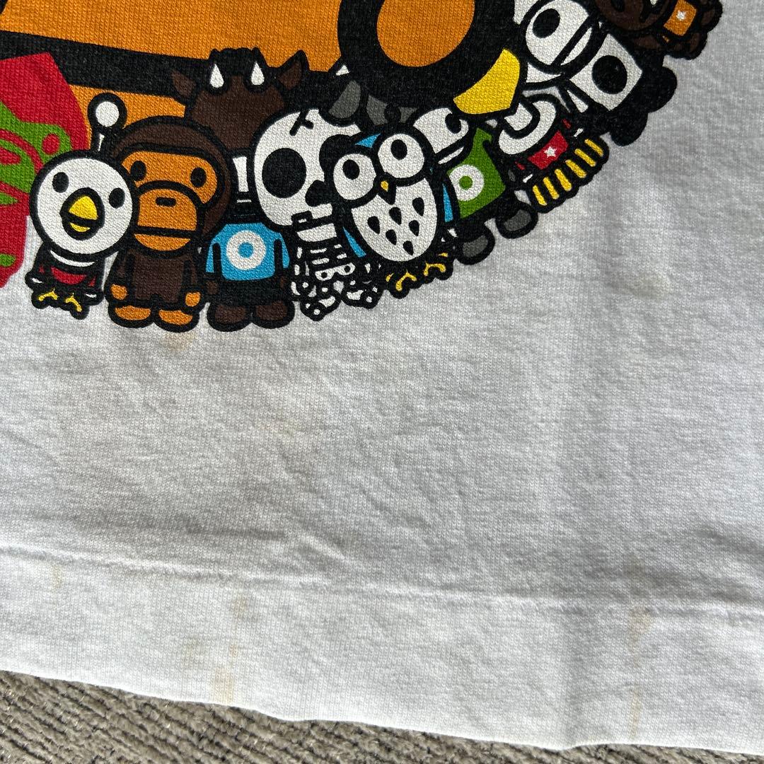 BAPE KIDS Tシャツ2枚とパンツのセット　90cm正規品