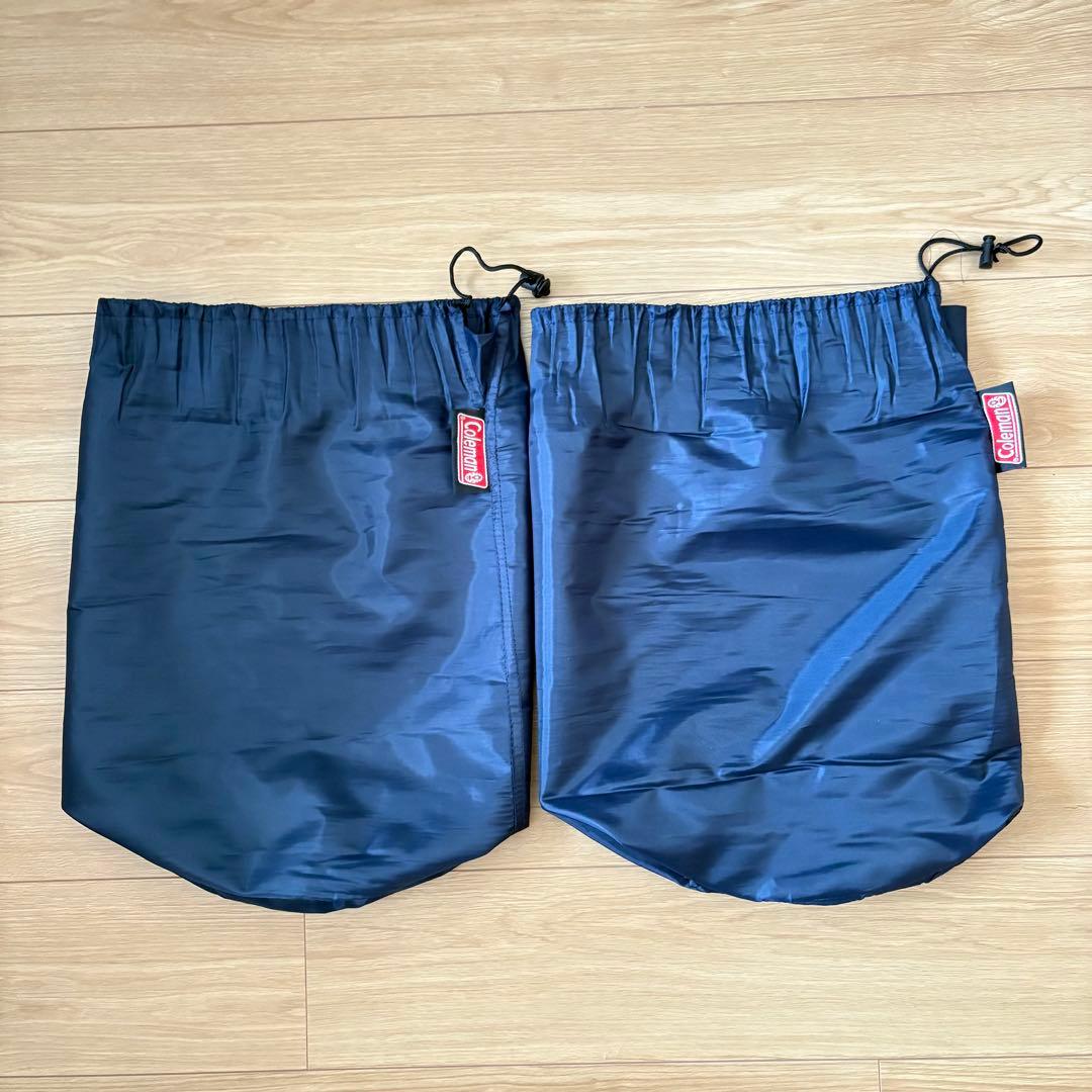 【美品2個セット】Coleman コールマン 寝袋 スリーピングバッグ フリース