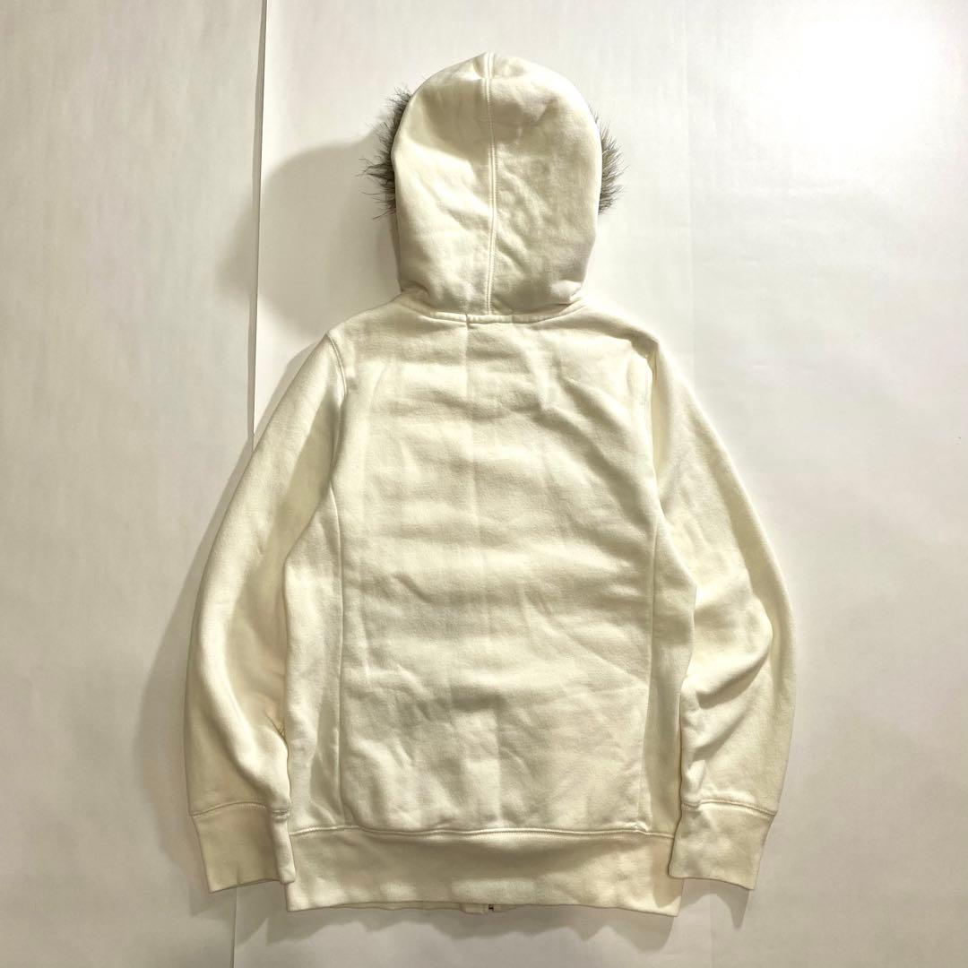 Y2K GAP ギャップ ファー ジップ パーカー フェアリー タイト fur