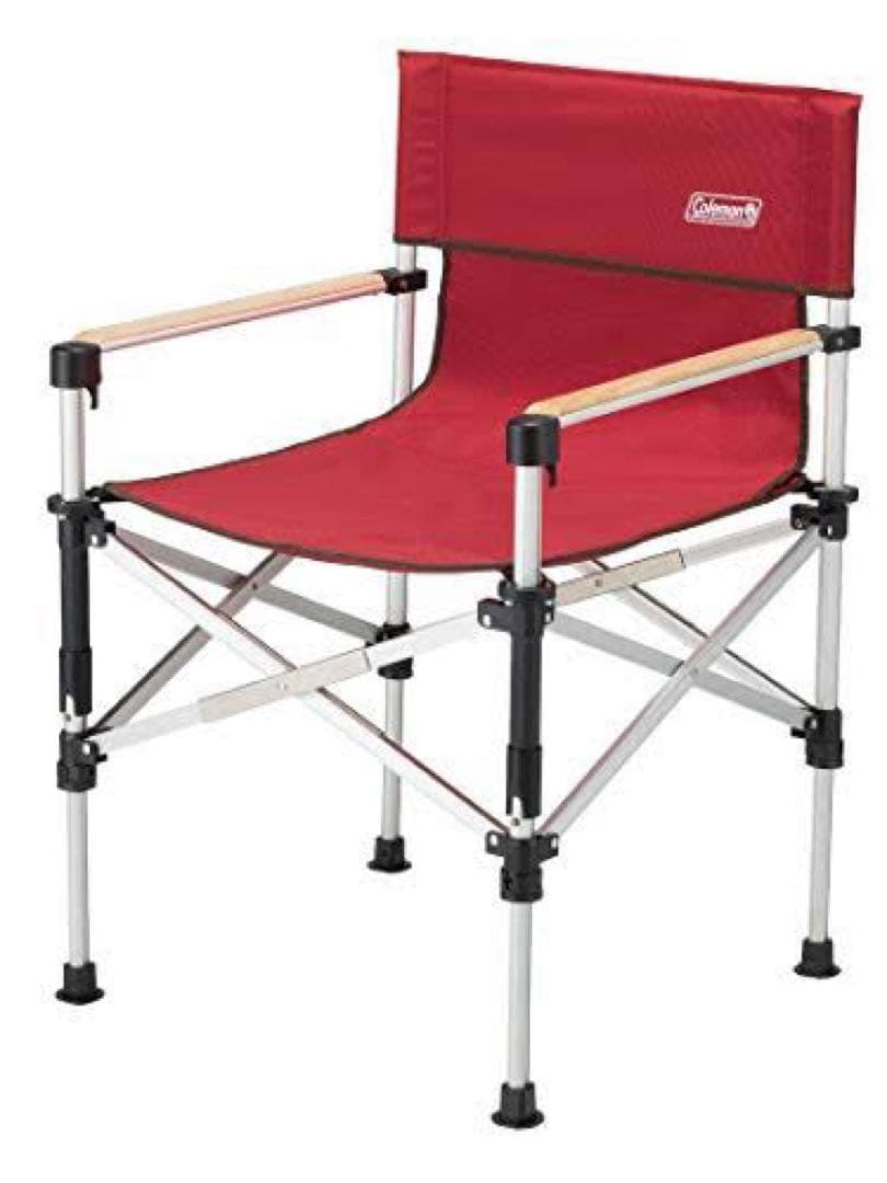 Coleman ツーウェイキャプテンチェア (レッド)未使用新品一脚