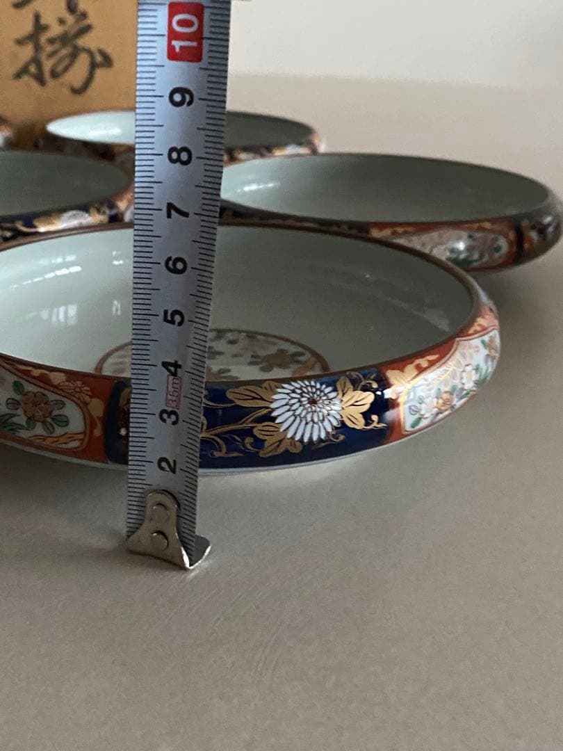 【新品】 有田焼　古伊万里様式　5皿　器　平鉢
